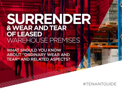 Warehouses. Surrender and ordinary wear and tear of leased premises